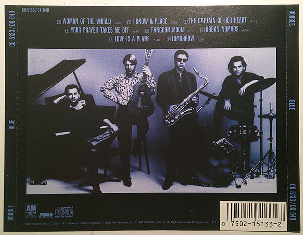 DOUBLE Blue CD, very good plus