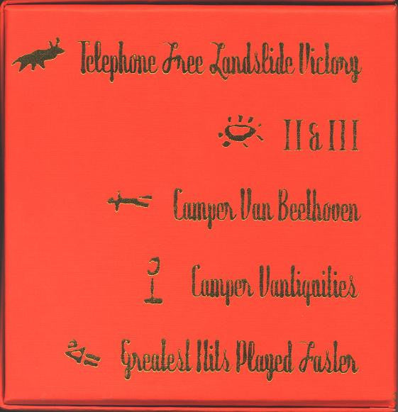 CAMPER VAN BEETHOVEN Cigarettes & Carrot Juice The Santa Cruz Years CD Box Set Used CD, like new