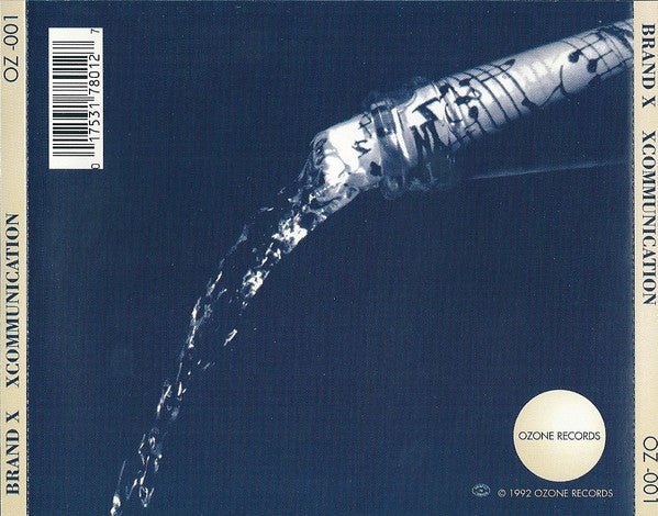 BRAND X Xcommunication CD, very good plus