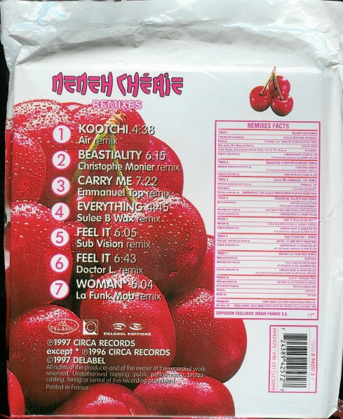 Neneh Cherie Remixes CD, cd like new (see notes)
