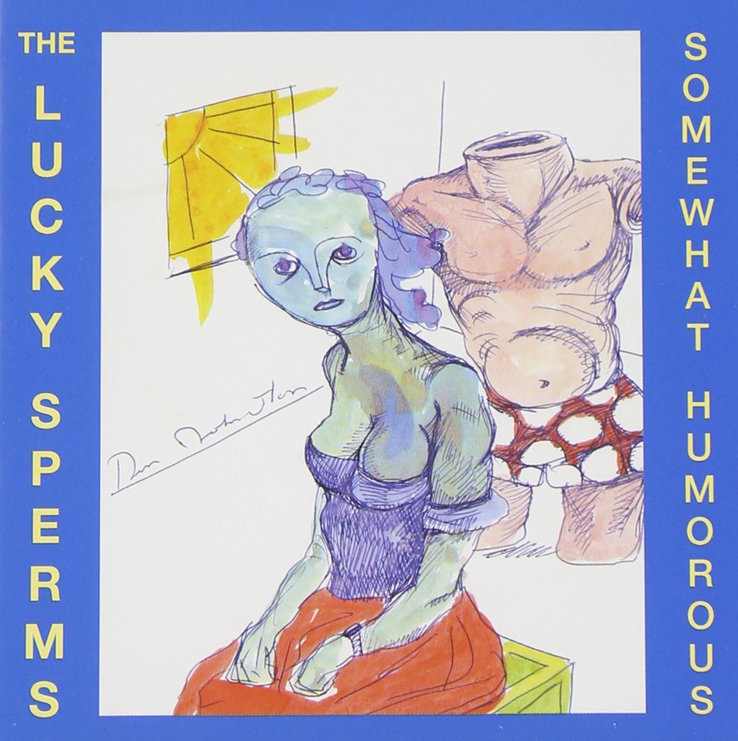 JAD FAIR AND DANIEL JOHNSTON The Lucky Sperms Somewhat Humorous Used CD, Like New