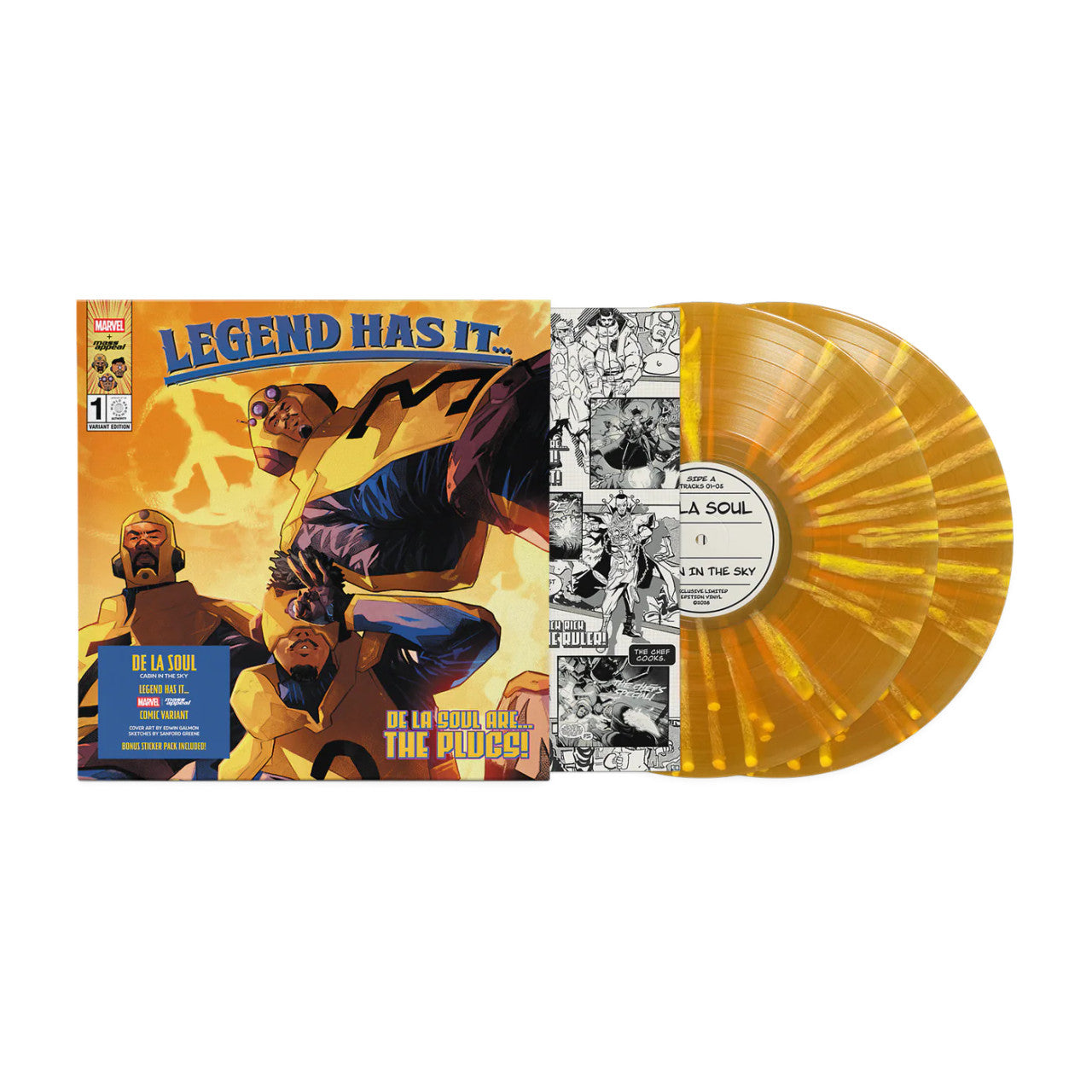 DE LA SOUL Cabin In The Sky (Marvel Variant) New Vinyl 2 LP