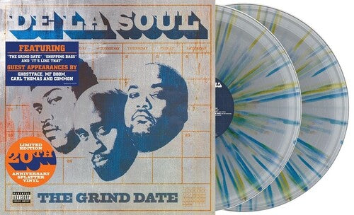 DE LA SOUL The Grind Date (20th Anniversary) Splatter Vinyl New Vinyl LP
