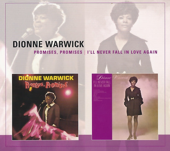 Dionne Warwick Promises, Promises/I'll Never Fall In Love Again CD Like New Compact Disc