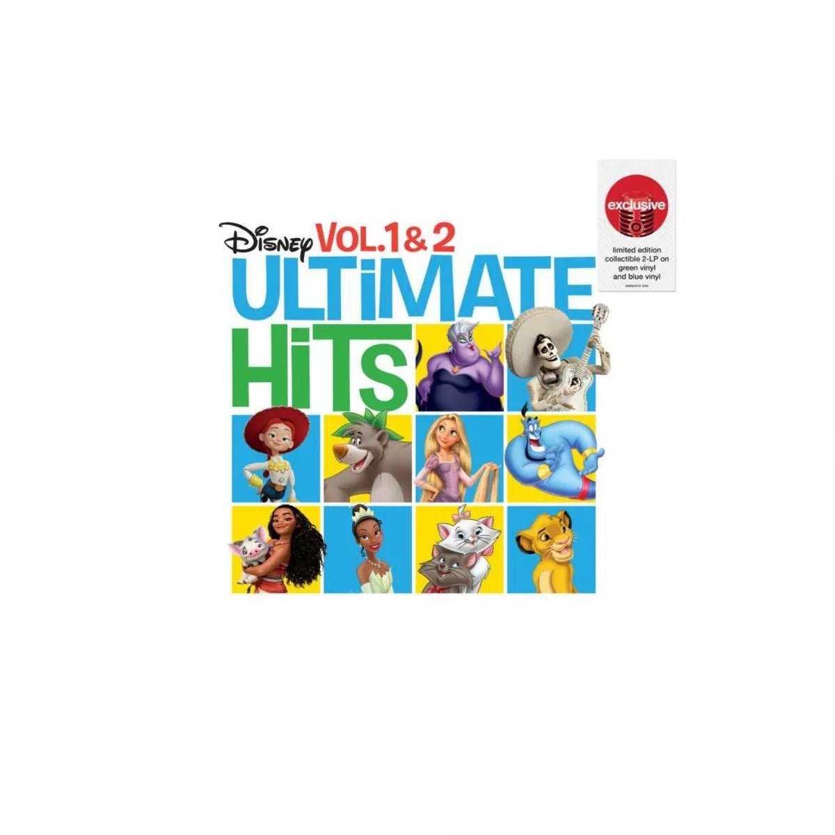 DISNEY ULTIMATE HITS VOL 1 AND 2 New Vinyl LP