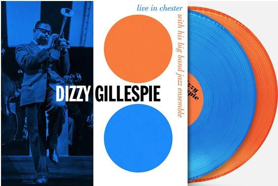 Dizzy Gillrdpir - Live in Chester - Orange & Blue 2 LP Vinyl