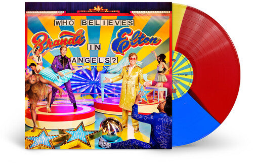 ELTON JOHN AND BRANDI CARLILE Who Believes In Angels? Red, Yellow, Blue Vinyl New Vinyl LP