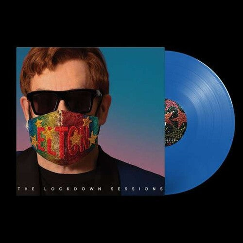 ELTON JOHN The Lockdown Sessions New Vinyl Blue Vinyl LP