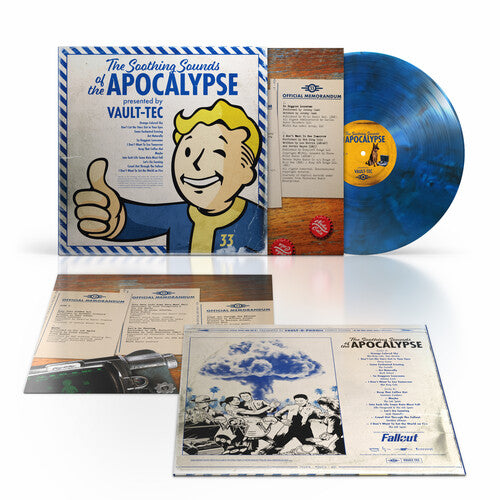 FALLOUT The Soothing Sounds of the Apocalypse Blue Smoke Vinyl New Vinyl LP
