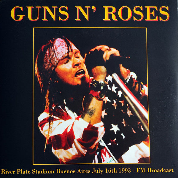 GUNS N' ROSES River Plate Stadium Buenos Aires 1993 FM Broadcast New Vinyl Unofficial
