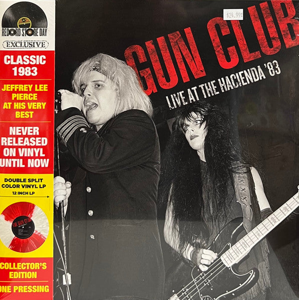 GUN CLUB Live At The Hacienda '83 RSD 2022 DOUBLE SPLIT COLOR VINYL New Vinyl LP