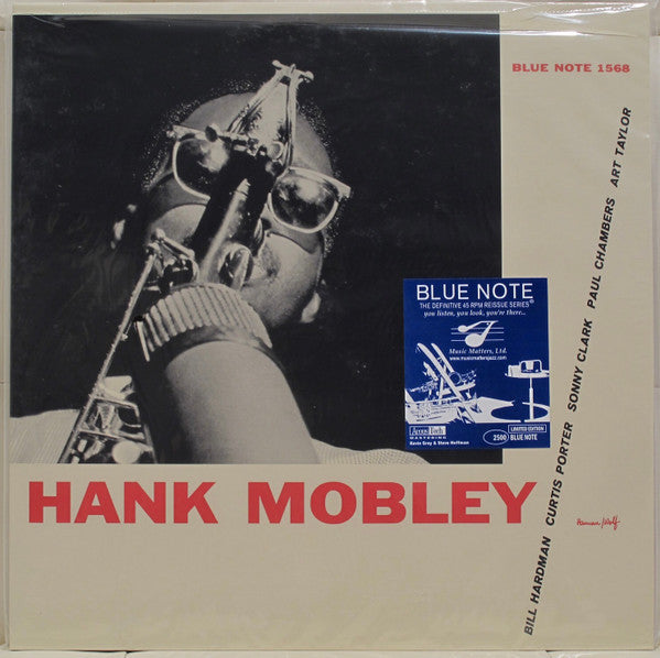 HANK MOBLEY Self-Titled (Blue Note The Definitive 45 RPM Reissue Series) New Vinyl LP