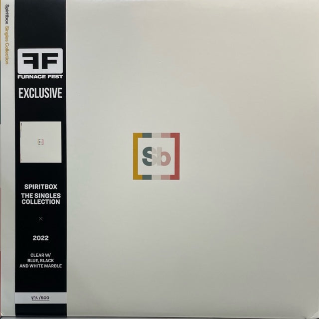 Spiritbox - Singles Collection (Clear W/ Blue, Black And White Marble Vinyl) - Used Vinyl