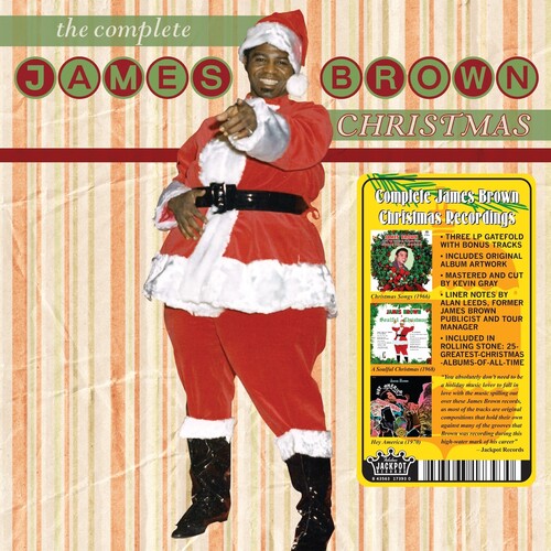 James Brown The Complete James Brown Christmas - New Vinyl, 3 LPs