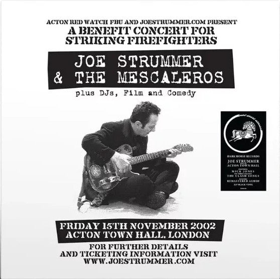 Joe Strummer & The Mescaleros - Live at Acton Town Hall - Vinyl