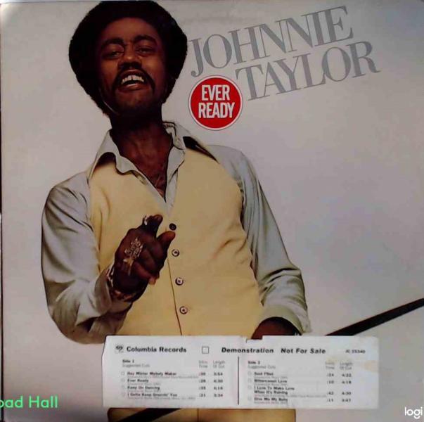 JOHNNIE TAYLOR Ever Ready Promo Used Vinyl LP