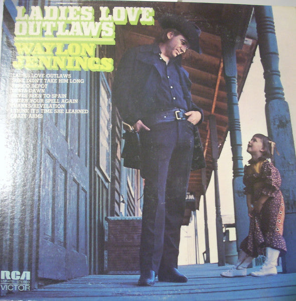 Waylon Jennings - Ladies Love Outlaws - Used Vinyl