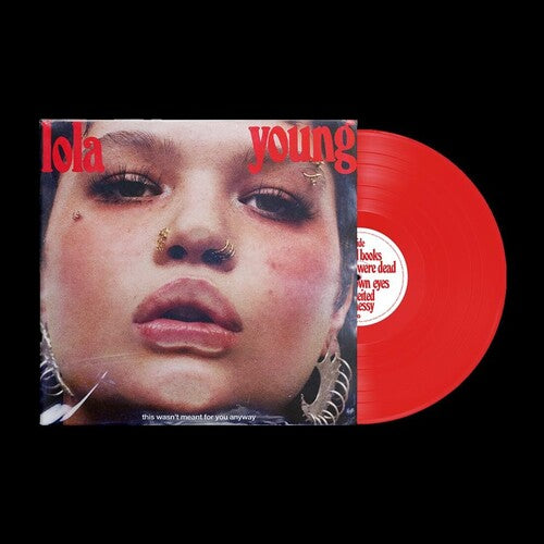 LOLA YOUNG This Wasn't Meant For You Anyway Clear Red Vinyl New Vinyl LP