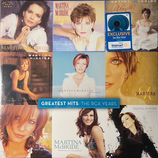 Martina McBride - Greatest Hits: The RCA Years (Walmart Exclusive Sea Blue Vinyl) - New Vinyl