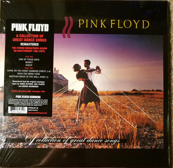 PINK FLOYD A Collection of Great Dance Songs New Vinyl LP