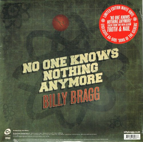 Billy Bragg - No One Knows Nothing Anymore Vinyl (RSD 2013)