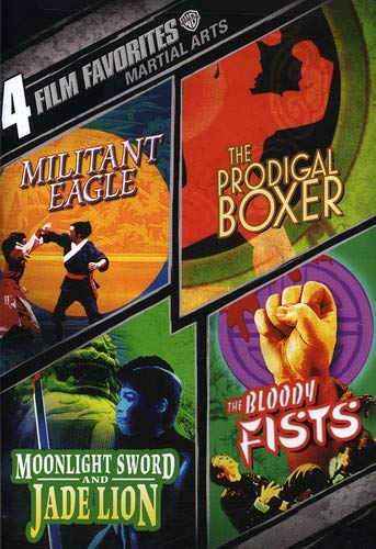 4 Film Favorites: Martial Arts (militant Eagle, Prodigal Boxer, Moonlight Sword And Jade Lion, Bloody Fist) - Dvd