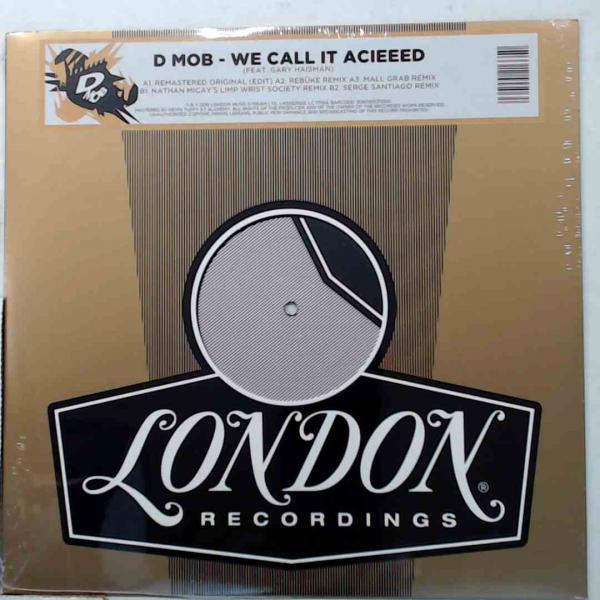 D MOB We Call It Acieeed (feat. Gary Haisman) New Vinyl LP RSD 2020