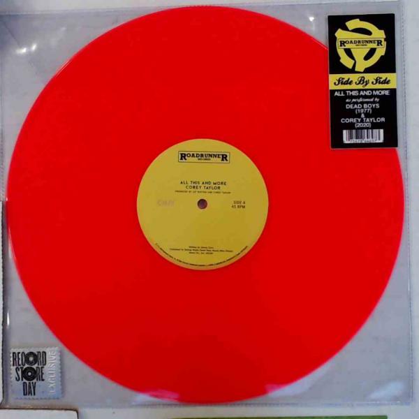 DEAD BOYS/COREY TAYLOR All This And More (side by side) RSD 2020 New Vinyl LP