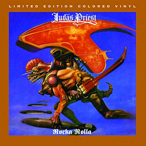 Judas Priest - Rocka Rolla (translucent Grape With Opaque White, Black Splatter) - Vinyl