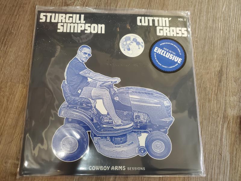 Sturgill Simpson - Cuttin' Grass Vol. 2 - Indie Exclusive Blue/White Swirl Vinyl