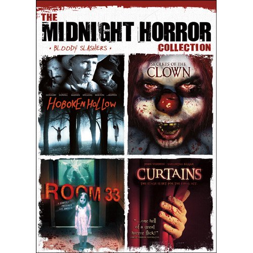 The Midnight Horror Collection: Bloody Slashers (hoboken Hollow / Secrets Of The Clown / Room 33 / Curtains) - Dvd