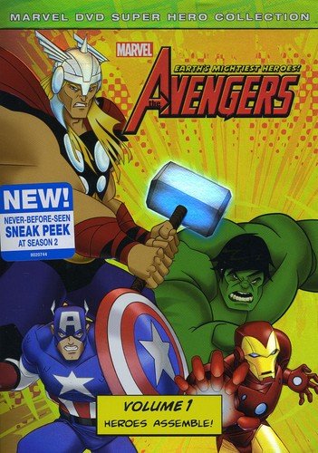The Avengers: Volume One - Heroes Assemble! (marvel Super Hero Collection) - Dvd