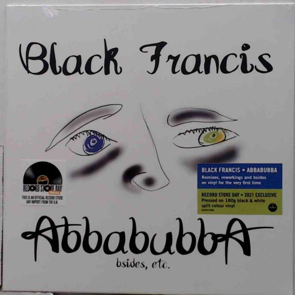 BLACK FRANCIS Abbabubba Black and White Split Color Vinyl New Vinyl LP RSD 2021