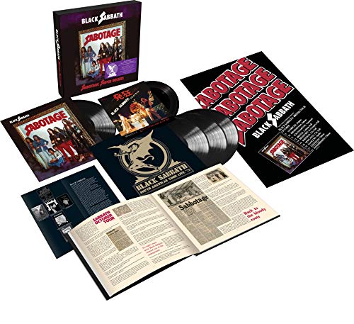BLACK SABBATH Sabotage (Super Deluxe Edition) 4 LP + 7 inch Box Set New Vinyl LP