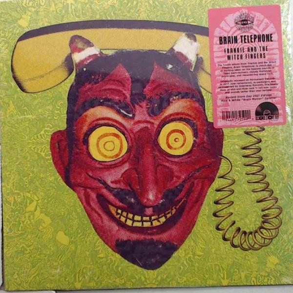 Frankie and The Witch Fingers - Brain Telephone - PINK & WHITE BRAIN MATTER SPLATTER VINYL
