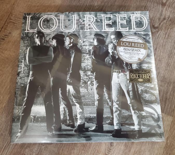 Lou Reed - New York - ROCKTOBERD Crystal Clear Vinyl - LPx2