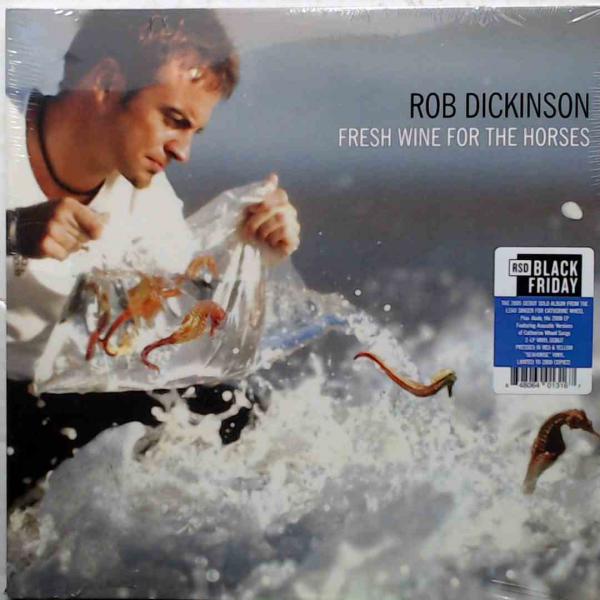 ROB DICKINSON Fresh Wine For The Horses 2 LPs - red/yellow seahorse RSD BF 2021 New Vinyl LP
