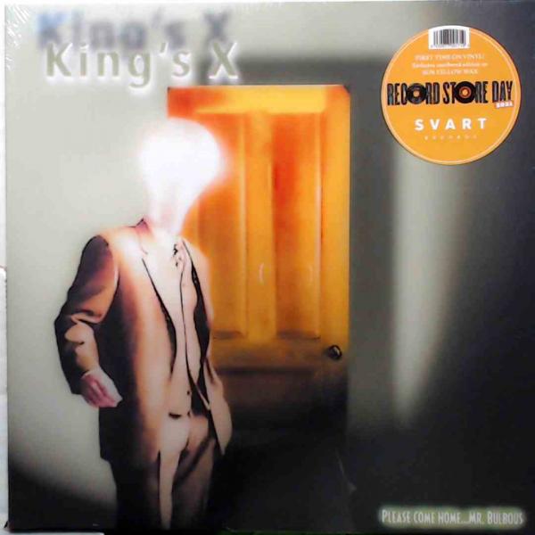 King's X - Please Come Home...Mr. Bulbous - sun yellow vinyl (Opened but NEW) Guaranteed FLAT!