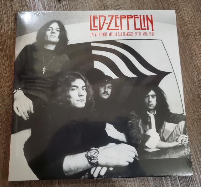 Led Zeppelin - Live At Fillmore West San Francisco 24 Apr 1969 - IMPORT Vinyl