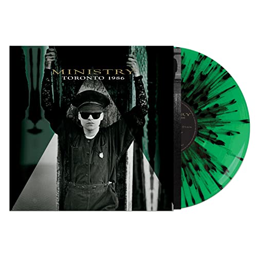 Ministry - Toronto 1986 (green & Black Splatter) - Vinyl
