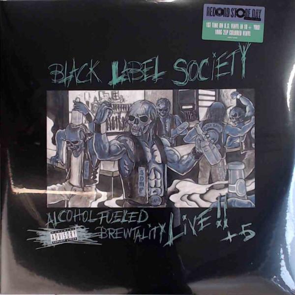 BLACK LABEL SOCIETY Alcohol Fueled Brewtality Live Colored Vinyl New Vinyl 2 LP RSD 2022