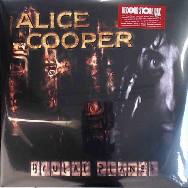 ALICE COOPER Brutal Planet - 180G BRUTAL RSD 2022 BRONZE VINYL New Vinyl LP