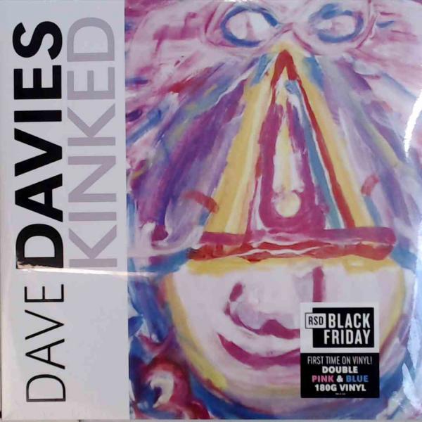 DAVE DAVIES Kinked RSD Black Friday 2022 PINK & BLUE VINYL New Vinyl LP