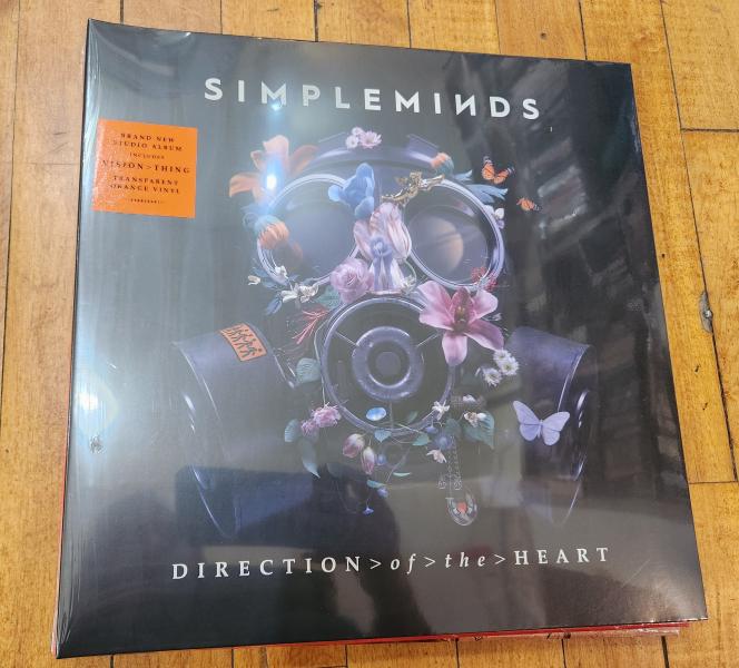 Simple Minds - Directions of the Heart - TRANSPARENT ORANGE VINYL