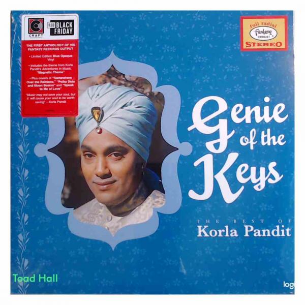 Korla Pandit - Genie of the Keys: The Best of Korla Pandit - Rsd BF 2022 BLUE OPAQUE VINYL