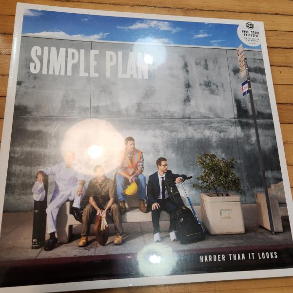 Simple Plan - Harder Than It Looks - LTD ED PINK MARBLE VINYL