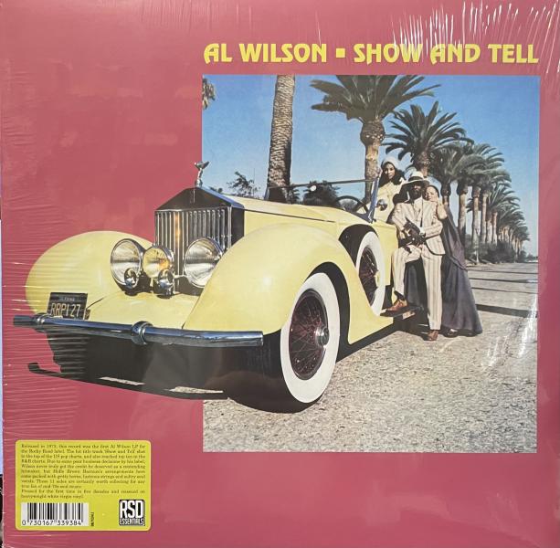 Al Wilson - Show And Tell - White VINYL