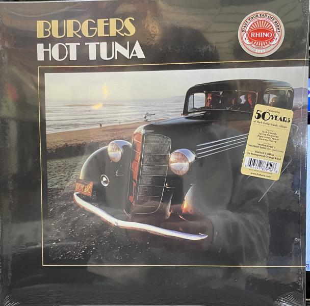 Hot Tuna - Burgers - IE Transparent Orange VINYL