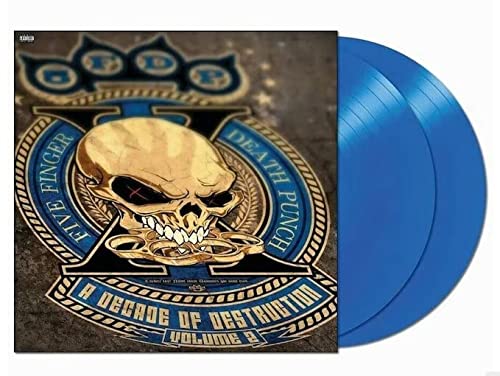 Five Finger Death Punch - A Decade Of Destruction, Vol 2 - Cobalt Blue - Vinyl