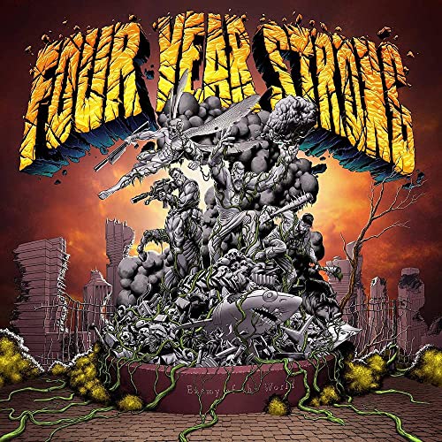 Four Year Strong - Enemy Of The World - INDIE EXCLUSIVE ORANGE W/BROWN SPLATTER VINYL